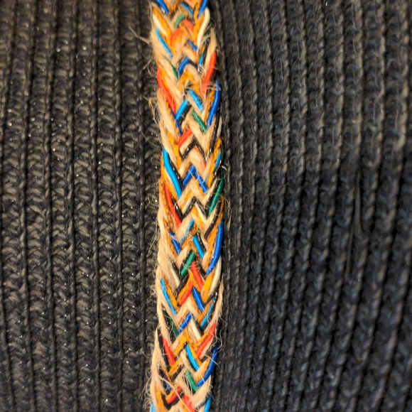 Magid Hats, black sunhat with braided belt - Picture 10 of 12